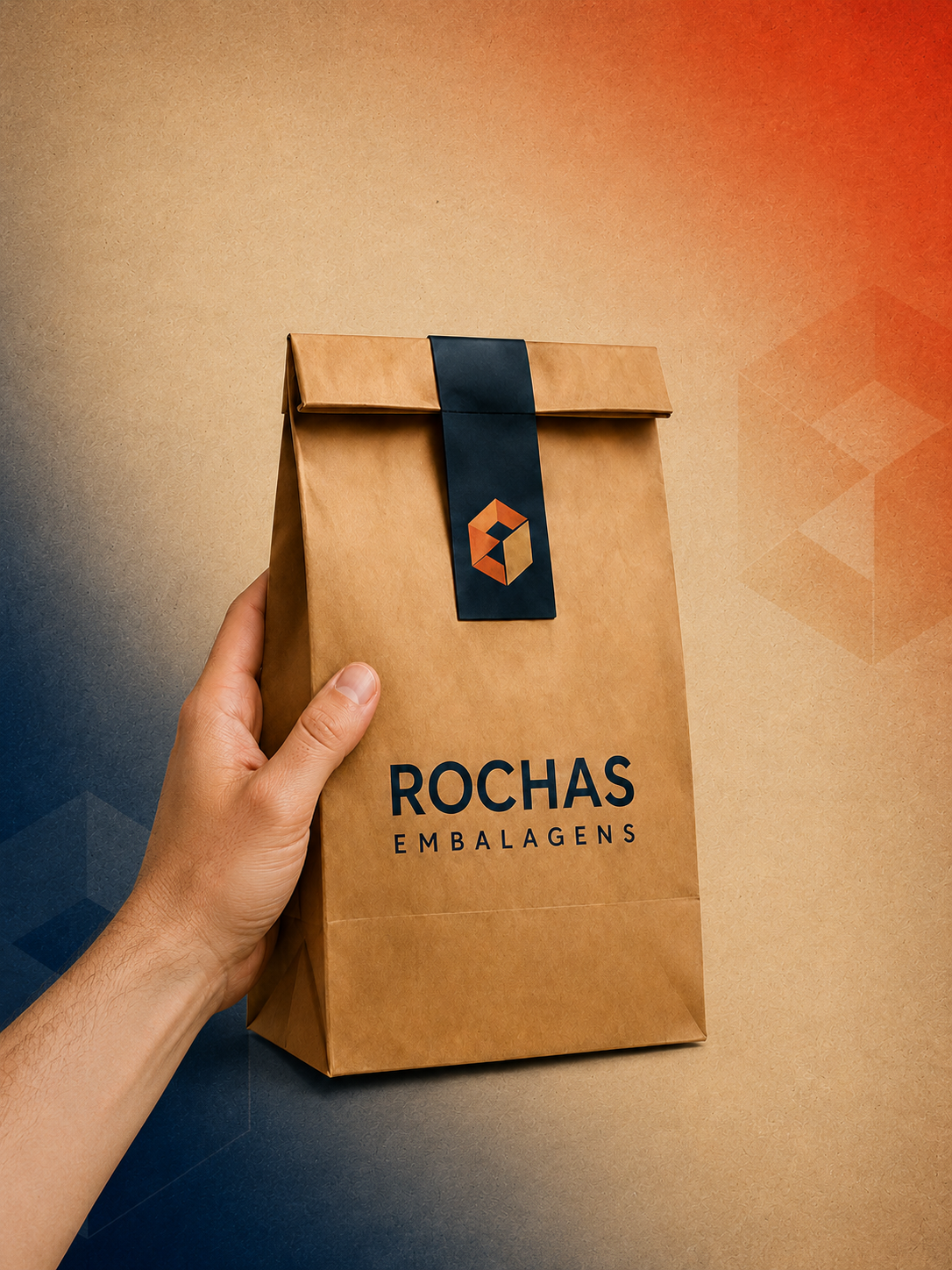 Sacos de Papel Kraft (Tam. M) – 20 x 30 x 12 cm